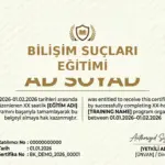 BİLİŞİM SUÇLARI EĞİTİMİ