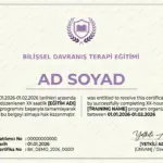 BİLİŞSEL DAVRANIŞ TERAPİ EĞİTİMİ