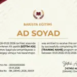BARİSTA EĞİTİMİ