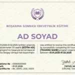 BOŞANMA SONRASI EBEVEYNLİK EĞİTİMİ