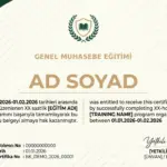 GENEL MUHASEBE EĞİTİMİ