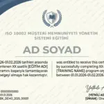 ISO 10002 MÜŞTERİ MEMNUNİYETİ YÖNETİM SİSTEMİ EĞİTİMİ