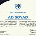 ETİK HACKER EĞİTİMİ