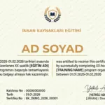 İNSAN KAYNAKLARI EĞİTİMİ