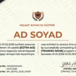 İNŞAAT BOYACISI EĞİTİMİ