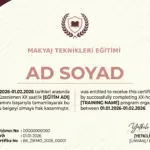 MAKYAJ TEKNİKLERİ EĞİTİMİ