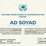 HASTANE SEKRETERLİĞİ VE DOKÜMANTASYON EĞİTİMİ