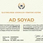 İŞLETMELERDE VERİMLİLİK YÖNETİMİ EĞİTİMİ