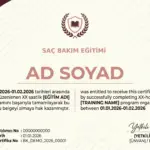 SAÇ BAKIM EĞİTİMİ