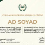 UYGULAMALI BORDRO UZMANLIK EĞİTİMİ