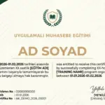 UYGULAMALI MUHASEBE EĞİTİMİ
