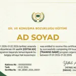 DİL VE KONUŞMA BOZUKLUĞU EĞİTİMİ