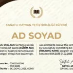 KANATLI HAYVAN YETİŞTİRİCİLİĞİ EĞİTİMİ