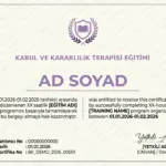 KABUL VE KARARLILIK TERAPİSİ EĞİTİMİ