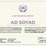 KUM TERAPİSİ EĞİTİMİ