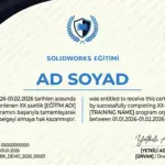 SOLIDWORKS EĞİTİMİ