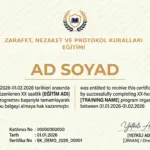 ZARAFET, NEZAKET VE PROTOKOL KURALLARI EĞİTİMİ