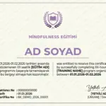 MİNDFULNESS EĞİTİMİ