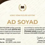SÜRÜ YÖNETİCİLİĞİ EĞİTİMİ