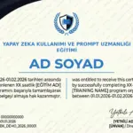 YAPAY ZEKA KULLANIMI VE PROMPT UZMANLIĞI EĞİTİMİ