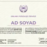 ONLINE PSİKOLOJİ ZİRVESİ