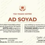 YÜZ YOGASI EĞİTİMİ