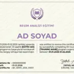 RESİM ANALİZİ EĞİTİMİ