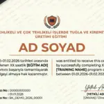 TEHLİKELİ VE ÇOK TEHLİKELİ İŞLERDE TUĞLA VE KİREMİT ÜRETİMİ EĞİTİMİ
