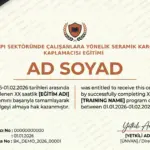 YAPI SEKTÖRÜNDE ÇALIŞANLARA YÖNELİK SERAMİK KARO KAPLAMACISI EĞİTİMİ